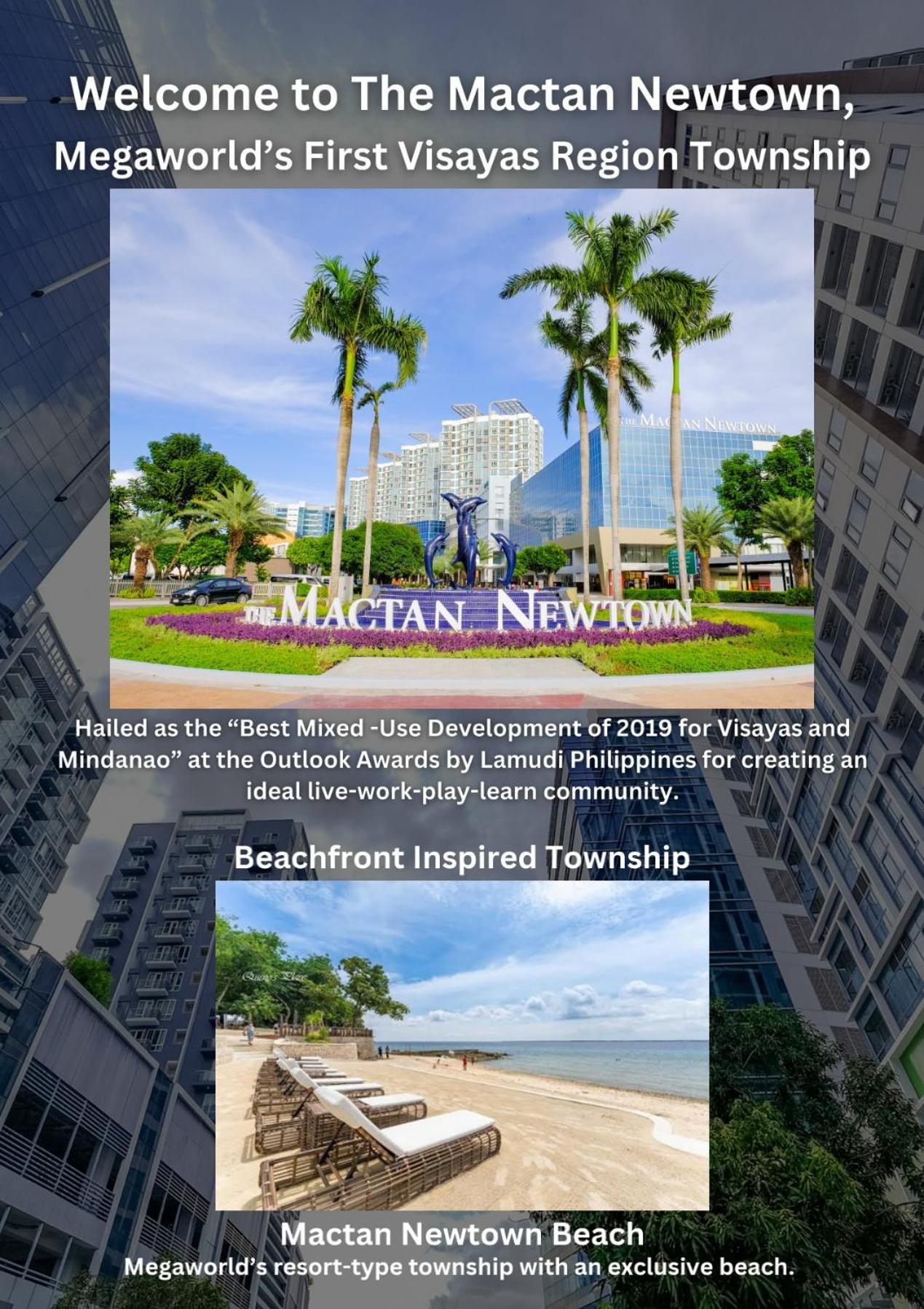 Mactan Newtown Condo With Pool Access Lapu-Lapu City Eksteriør billede
